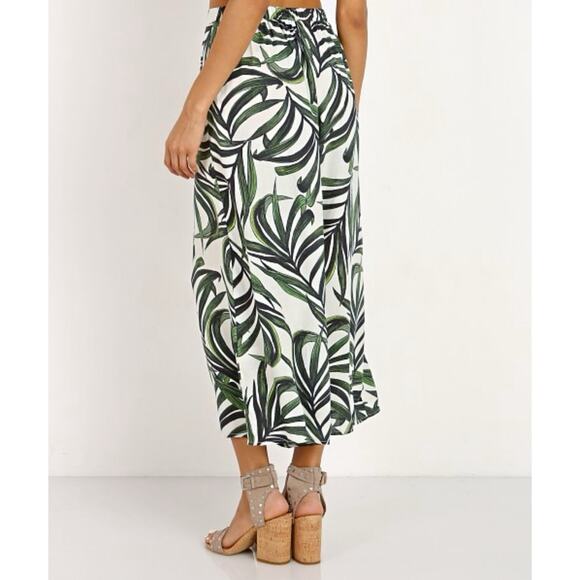 Show Me Your Mumu Gracias Gaucho Pant Peruvian Palm Breeze Cropped Wide Leg XS - Picture 12 of 12